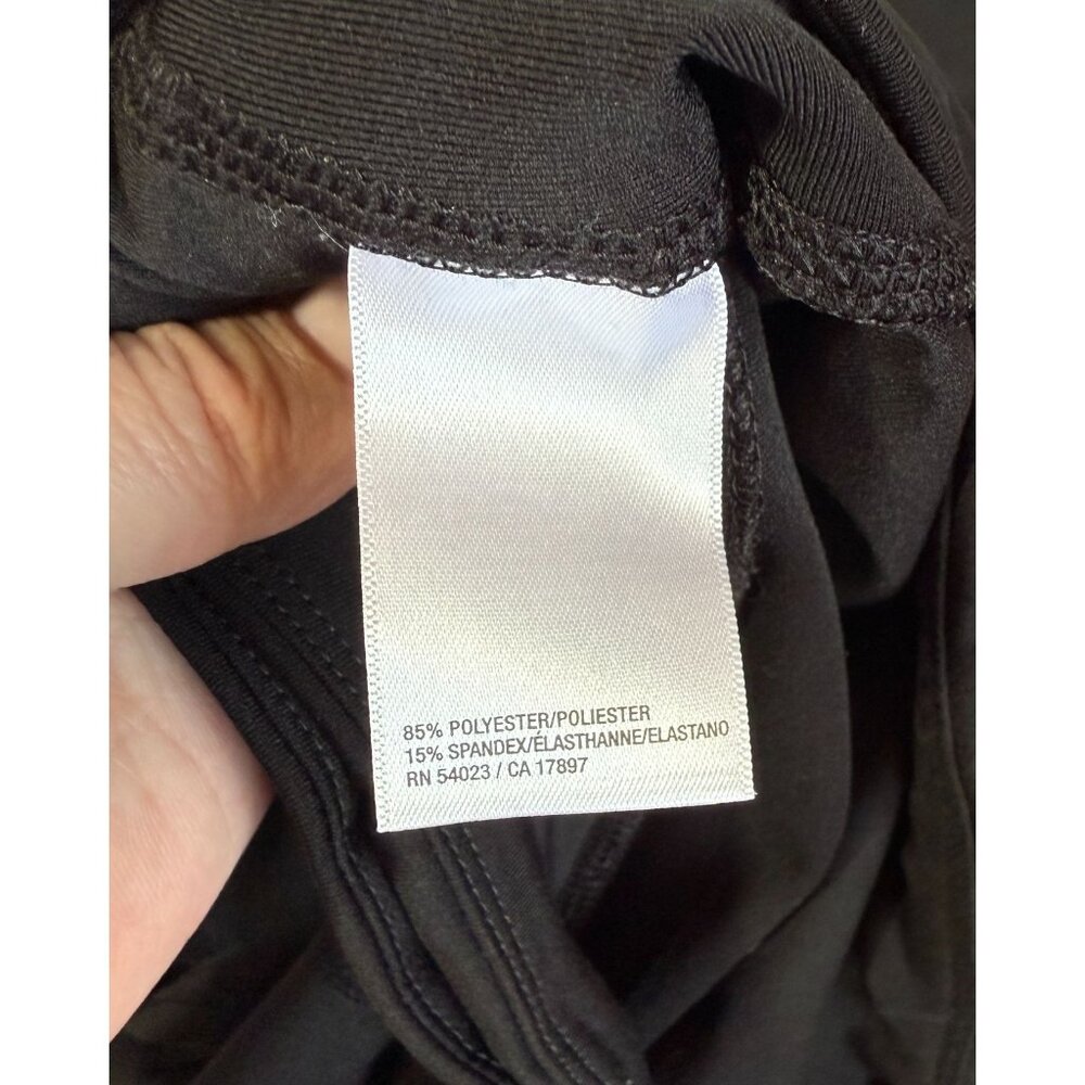 Old Navy Active Womens Leggings Fitted Black Size Small Activewear Athleisure - Picture 11 of 12